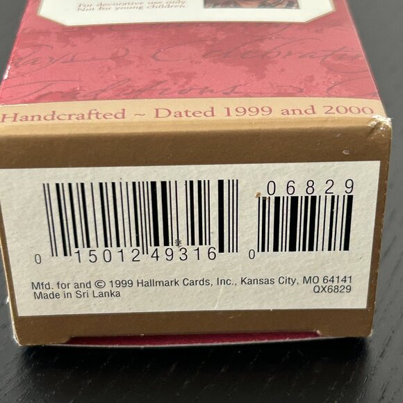 Hallmark Keepsake Ornament 1999 Welcome to 2000 Father Time and Baby New Year - Picture 16 of 16